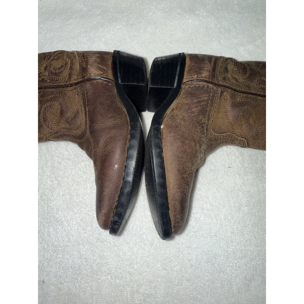 Masterson Boot Co‎ Size 8.5 M Brown Toddler Cowboy Boots - Picture 6 of 9